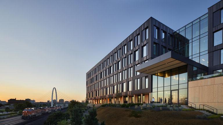 The Catalyst builidng in Spokane’s University District. 斯波坎,华盛顿